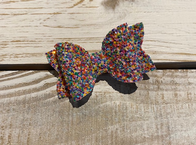 Sprinkleicious Small Glitter Bow-